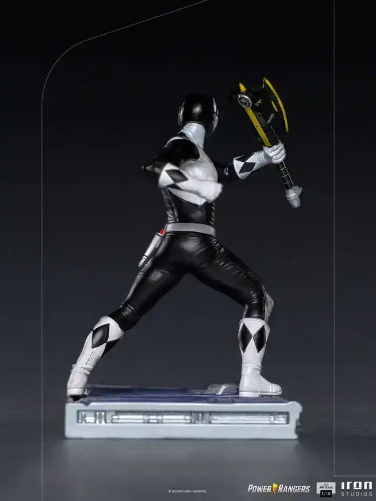 Power Rangers BDS Art Scale Statue 1/10 Black Ranger 17 cm - Smalltinytoystore