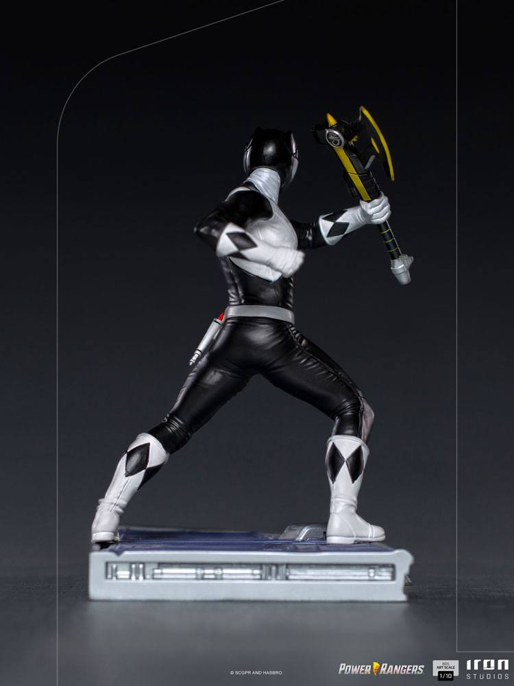 Power Rangers BDS Art Scale Statue 1/10 Black Ranger 17 cm - Smalltinytoystore