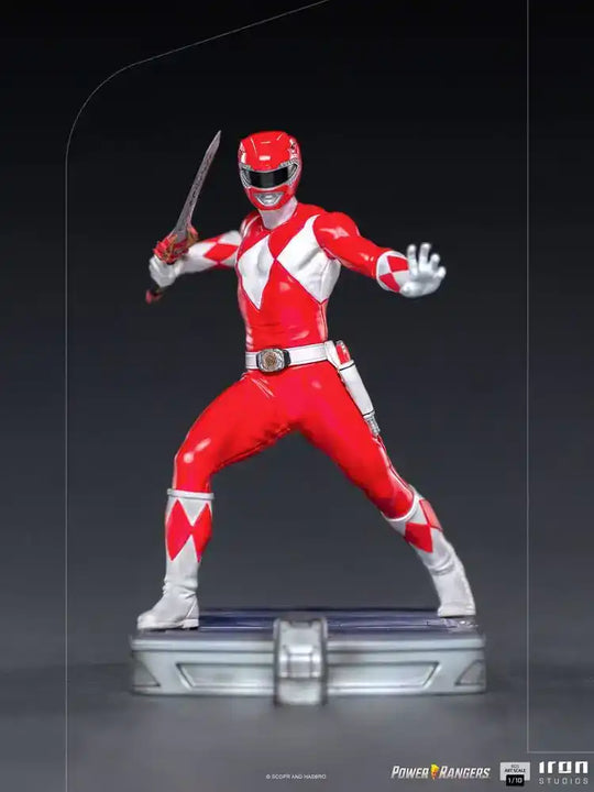 Power Rangers BDS Art Scale Statue 1/10 Red Ranger 17 cm - Smalltinytoystore