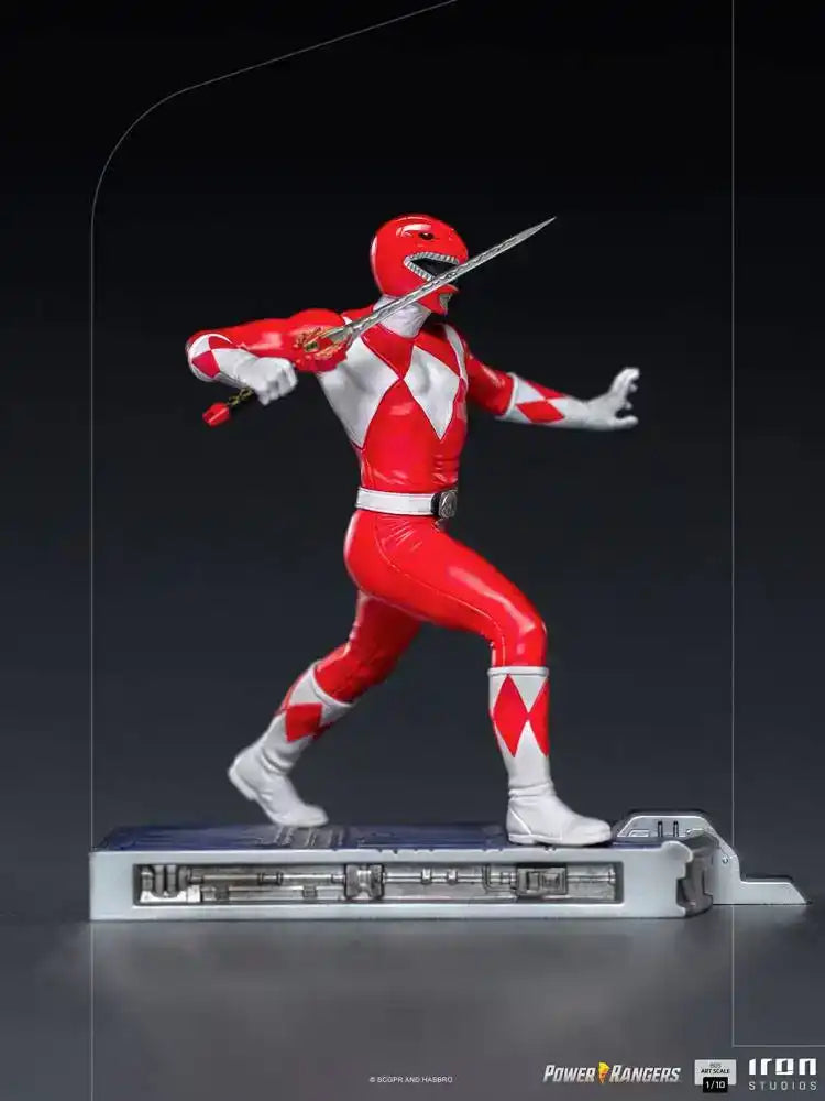 Power Rangers BDS Art Scale Statue 1/10 Red Ranger 17 cm ...