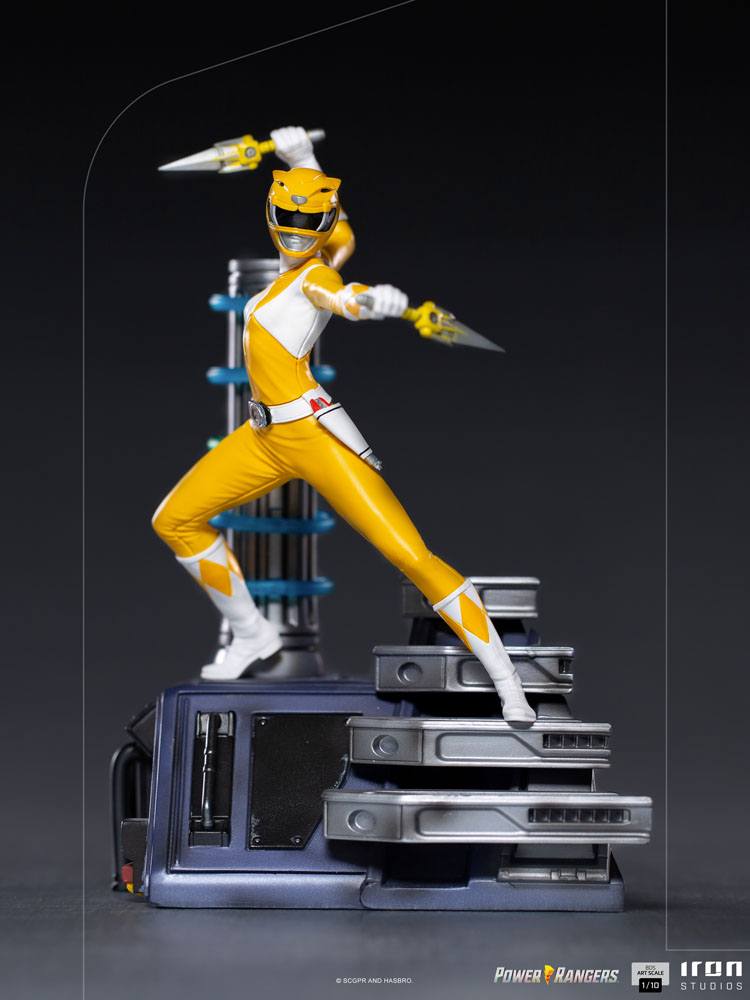 Power Rangers BDS Art Scale Statue 1/10 Yellow Ranger 19 cm - Smalltinytoystore