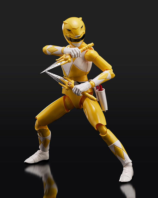 Power Rangers Furai Model Plastic Model Kit Yellow Ranger 13 cm - Smalltinytoystore
