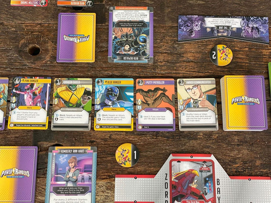 Power Rangers Kartenspiel Deck-Building *Englische Version* - Smalltinytoystore
