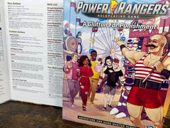 Power Rangers RPG Buch A Glutton for Punishment Adventure & GM Screen *Englische Version* - Smalltinytoystore