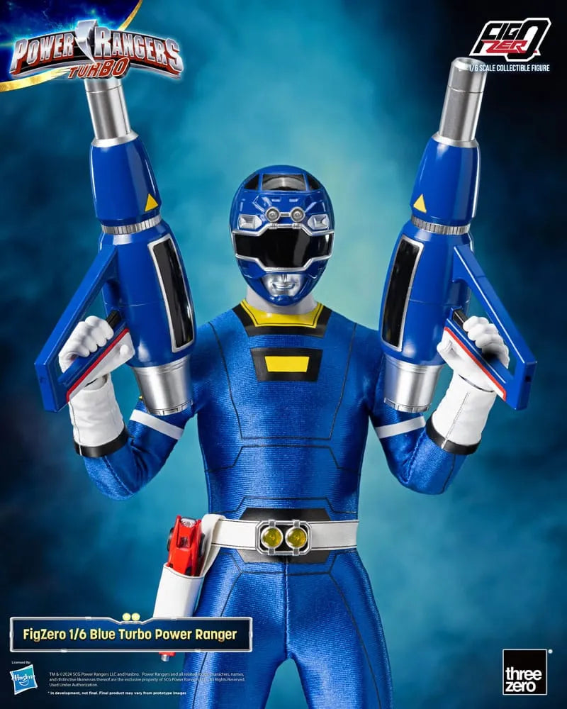 Power Rangers Turbo FigZero Actionfigur 1/6 Blue Turbo Power Ranger 30 cm - Smalltinytoystore