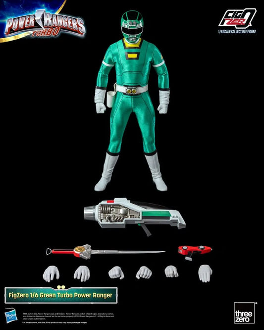 Power Rangers Turbo FigZero Actionfigur 1/6 Green Turbo Power Ranger 30 cm - Smalltinytoystore