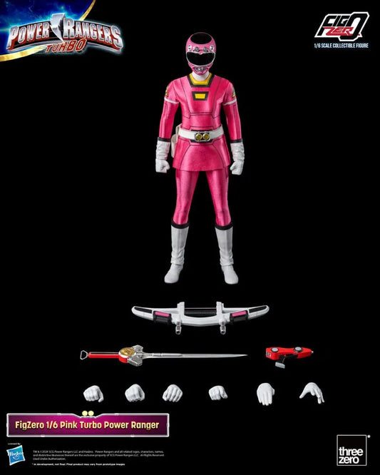 Power Rangers Turbo FigZero Actionfigur 1/6 Pink Turbo Power Ranger 30 cm - Smalltinytoystore