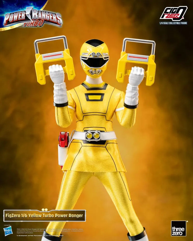 Power Rangers Turbo FigZero Actionfigur 1/6 Yellow Turbo Power Ranger 30 cm - Smalltinytoystore