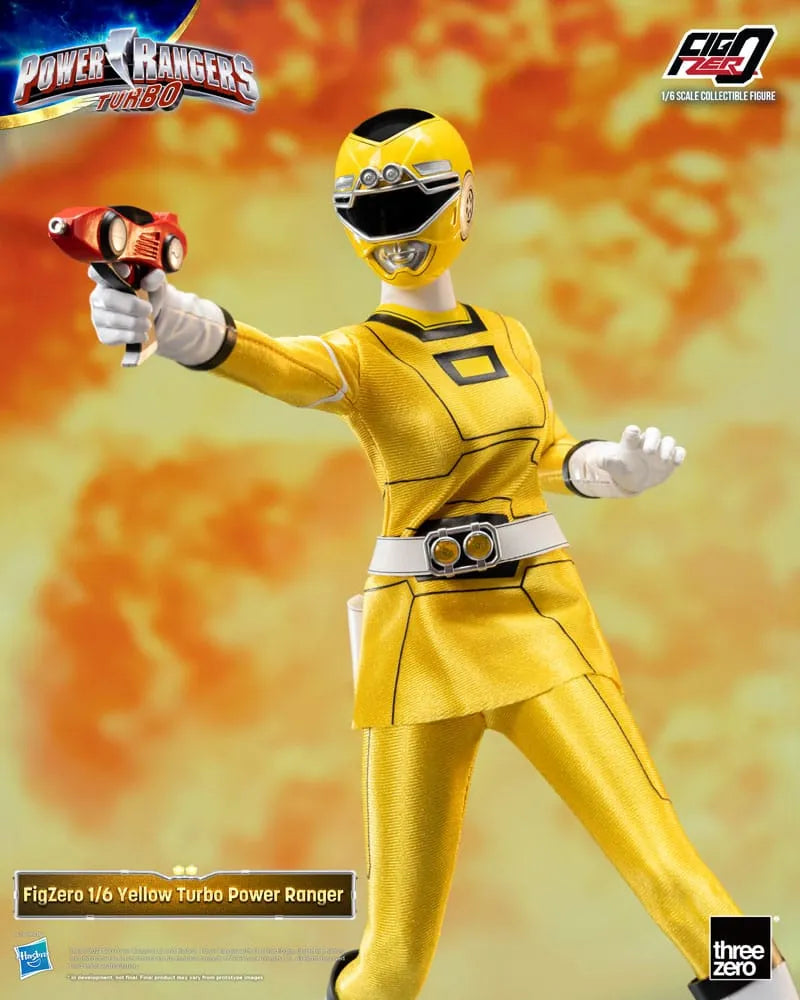 Power Rangers Turbo FigZero Actionfigur 1/6 Yellow Turbo Power Ranger 30 cm - Smalltinytoystore