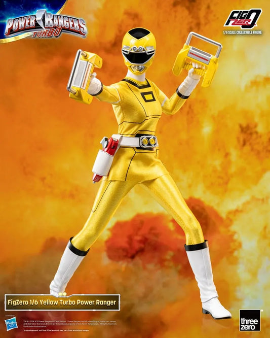 Power Rangers Turbo FigZero Actionfigur 1/6 Yellow Turbo Power Ranger 30 cm - Smalltinytoystore