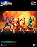 Power Rangers Turbo FigZero Actionfiguren 1/6 5er-Pack Turbo Power Rangers 30 cm - Smalltinytoystore