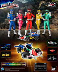 Power Rangers Turbo FigZero Actionfiguren 1/6 5er-Pack Turbo Power Rangers 30 cm - Smalltinytoystore
