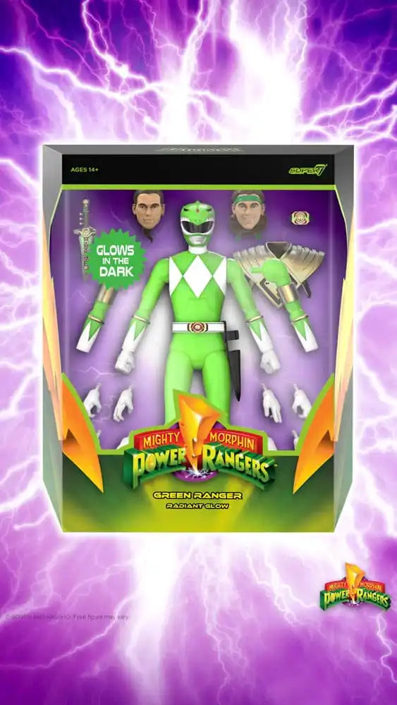 Power Rangers Ultimates Actionfigur Green Ranger (Glow) 18 cm - Smalltinytoystore