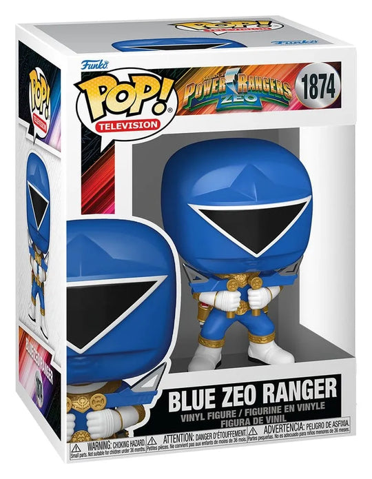 Power Rangers Zeo POP! Movies Vinyl Figuren Zeo Ranger Blue 9 cm