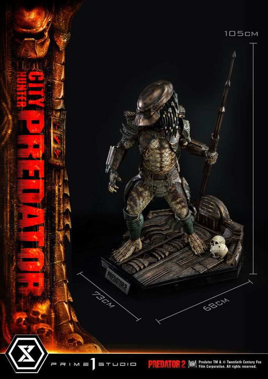 Predator 2 Museum Masterline Statue 1/3 City Hunter Predator 105 cm - Smalltinytoystore
