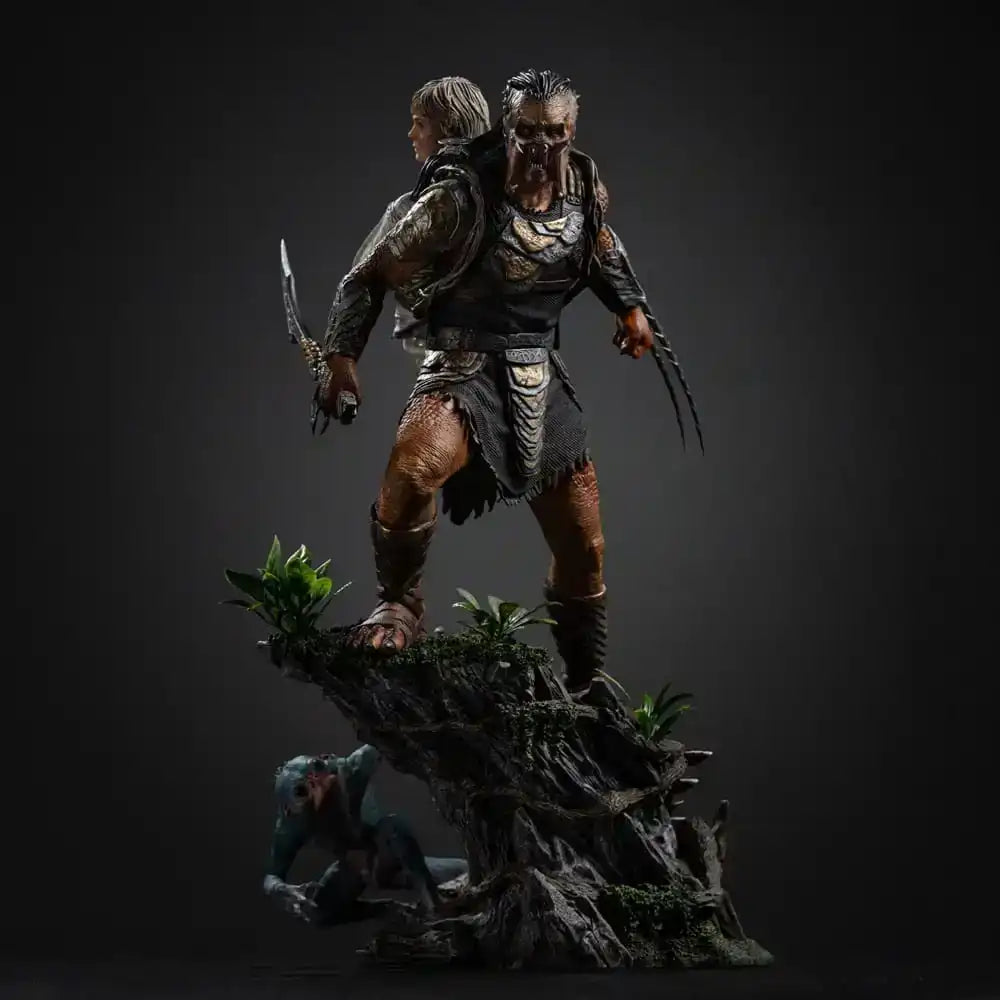 Predator: Badlands Art Scale Statue 1/10 Predator Dek & Thia 27 cm