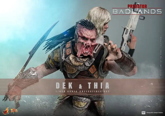 Predator: Badlands Movie Masterpiece Actionfigur 1/6 Dek & Thia 30 cm