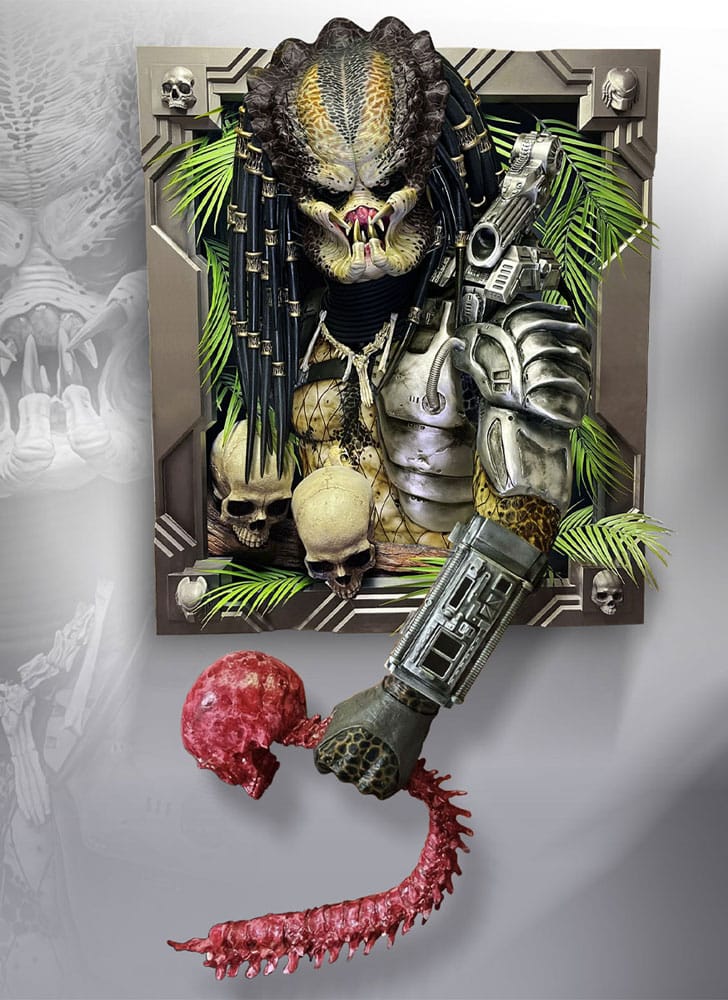 Predator Life-Size Wand-Skulptur Predator 45 x 81 x 94 cm - Smalltinytoystore