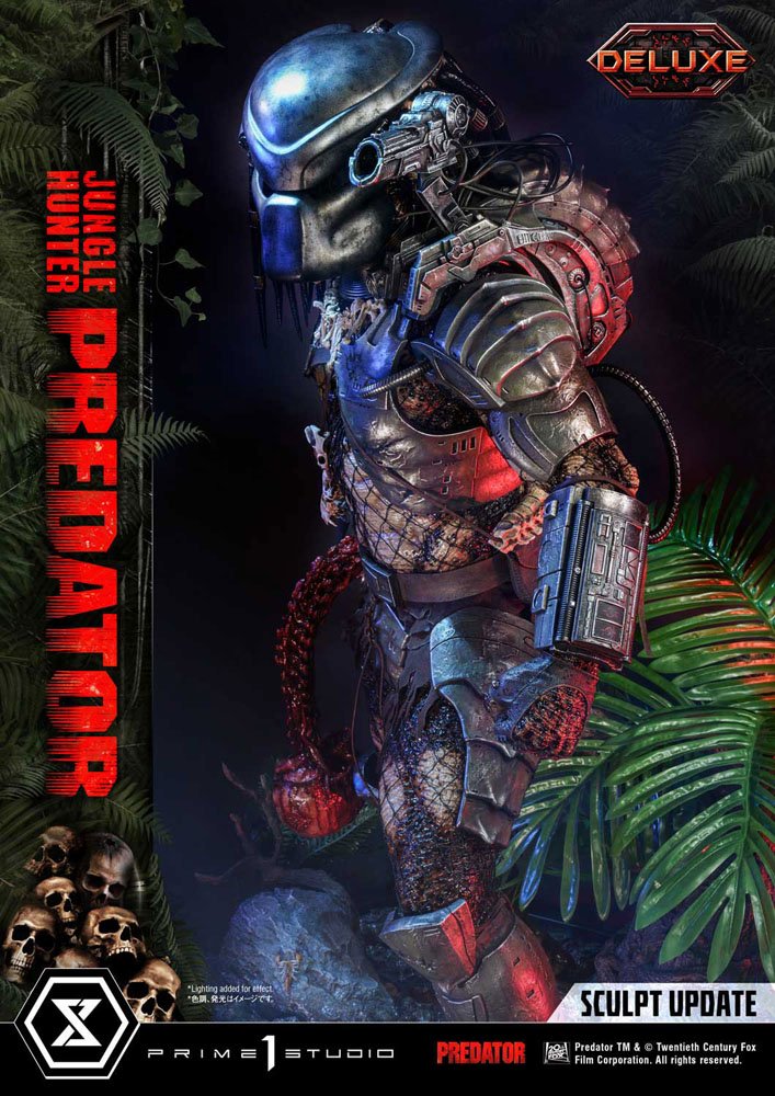 Predator Museum Masterline Statue 1/3 Jungle Hunter Predator Deluxe Bonus Version 90 cm - Smalltinytoystore