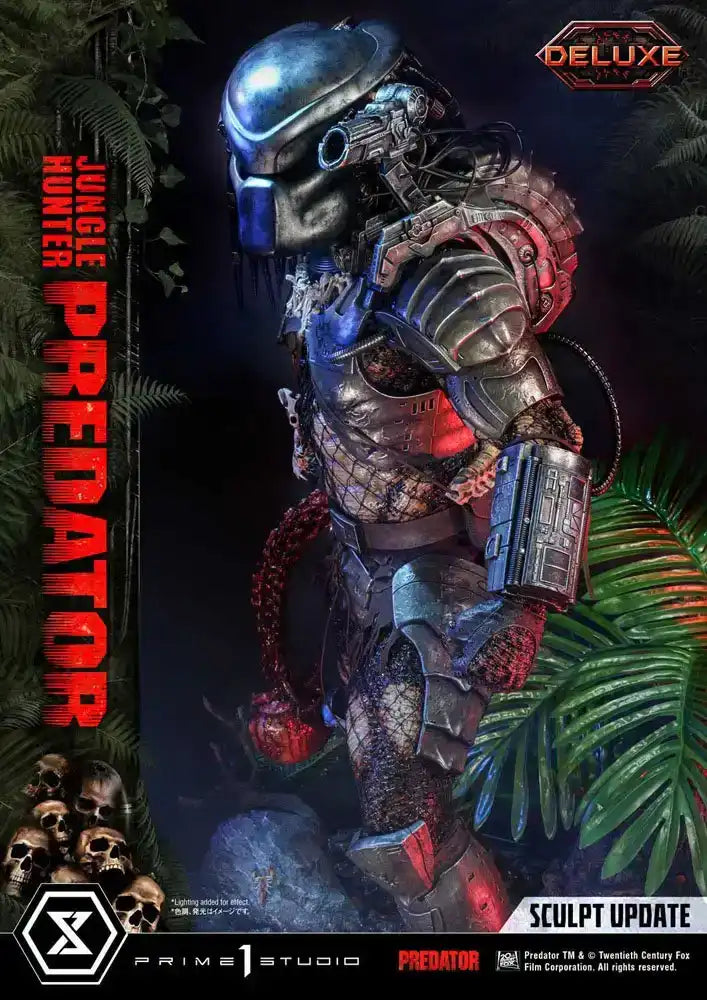 Predator Museum Masterline Statue 1/3 Jungle Hunter Predator Deluxe Bonus Version 90 cm - Smalltinytoystore