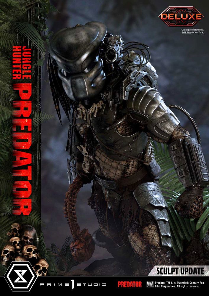 Predator Museum Masterline Statue 1/3 Jungle Hunter Predator Deluxe Bonus Version 90 cm - Smalltinytoystore
