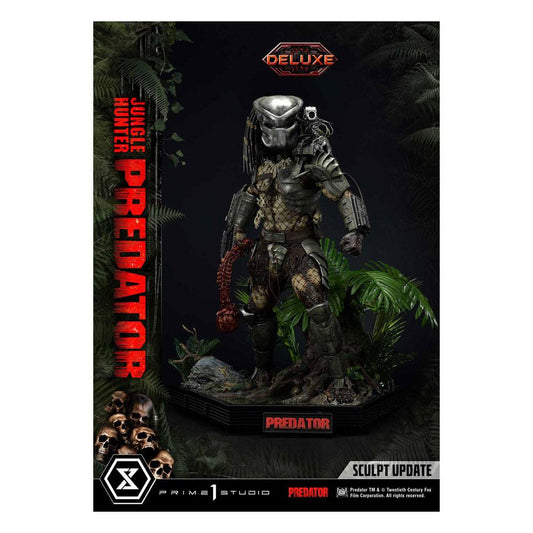 Predator Museum Masterline Statue 1/3 Jungle Hunter Predator Deluxe Bonus Version 90 cm - Smalltinytoystore