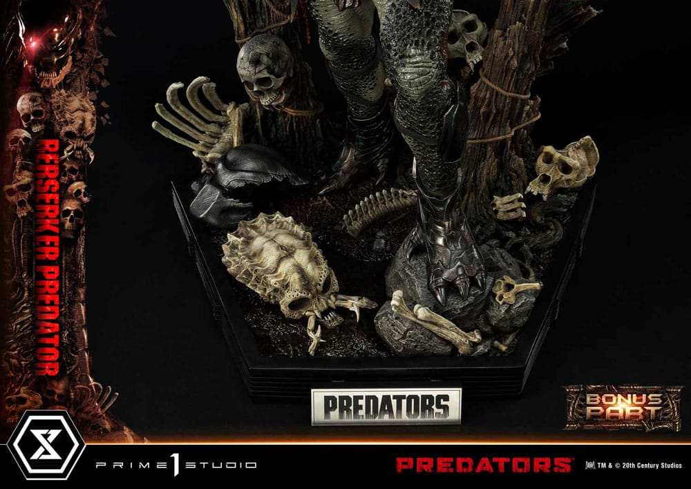 Predators Statue Berserker Predator Deluxe Bonus Version 100 cm - Smalltinytoystore
