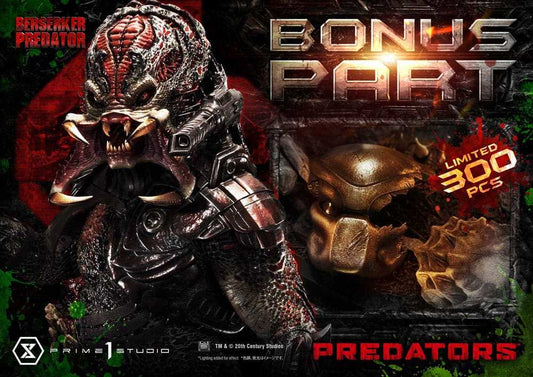 Predators Statue Berserker Predator Deluxe Bonus Version 100 cm - Smalltinytoystore