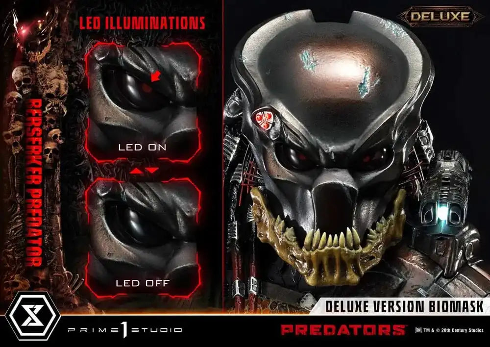 Predators Statue Berserker Predator Deluxe Version 100 cm