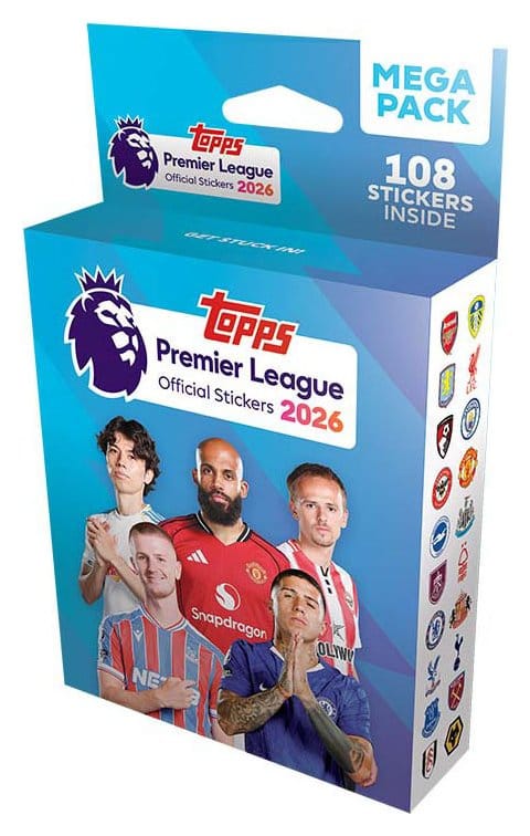 Premier League 2025/26 Sticker Collection Mega Pack