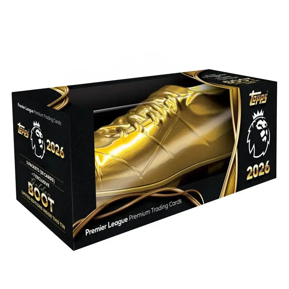 Premier League 2025/26 Trading Cards Goldener Schuh Tin - Smalltinytoystore