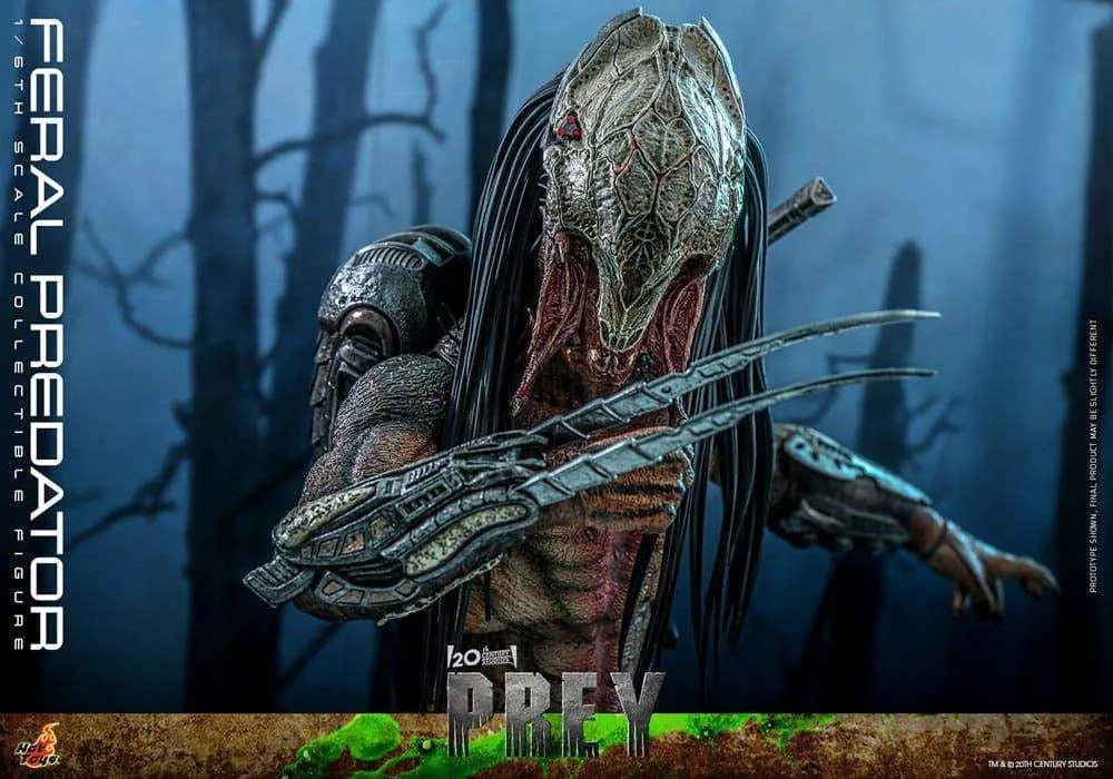 Prey Actionfigur 1/6 Feral Predator 37 cm HOT TOYS - Smalltinytoystore