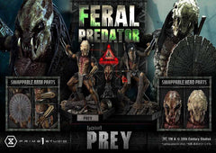 Prey (Movie) Museum Masterline Series Statue 1/3 Feral Predator 89 cm - Smalltinytoystore
