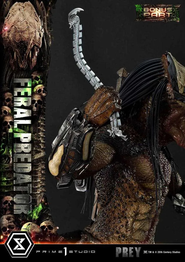 Prey (Movie) Museum Masterline Series Statue 1/3 Feral Predator Deluxe Bonus Version 89 cm - Smalltinytoystore