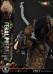 Prey (Movie) Museum Masterline Series Statue 1/3 Feral Predator Deluxe Bonus Version 89 cm - Smalltinytoystore