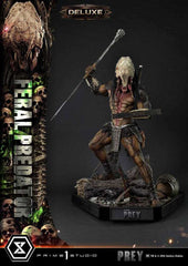 Prey (Movie) Museum Masterline Series Statue 1/3 Feral Predator Deluxe Bonus Version 89 cm - Smalltinytoystore