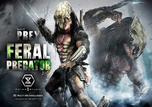 Prey (Movie) Museum Masterline Series Statue 1/3 Feral Predator Deluxe Version 89 cm - Smalltinytoystore