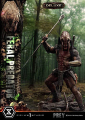 Prey (Movie) Museum Masterline Series Statue 1/3 Feral Predator Deluxe Version 89 cm - Smalltinytoystore
