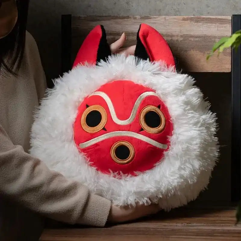 Prinzessin Mononoke Nakayoshi Plüschfigur San's mask 35 cm - Smalltinytoystore