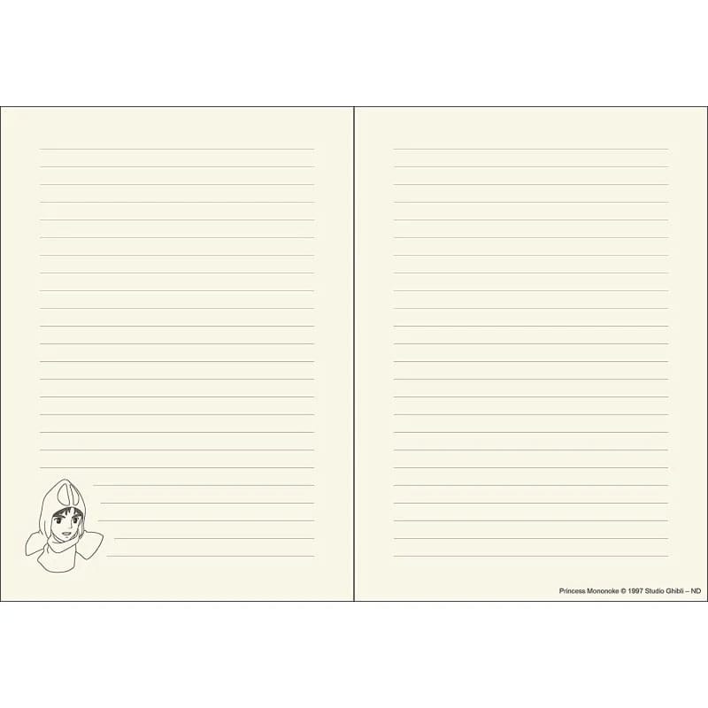 Prinzessin Mononoke Notizbuch San Flexi - Smalltinytoystore
