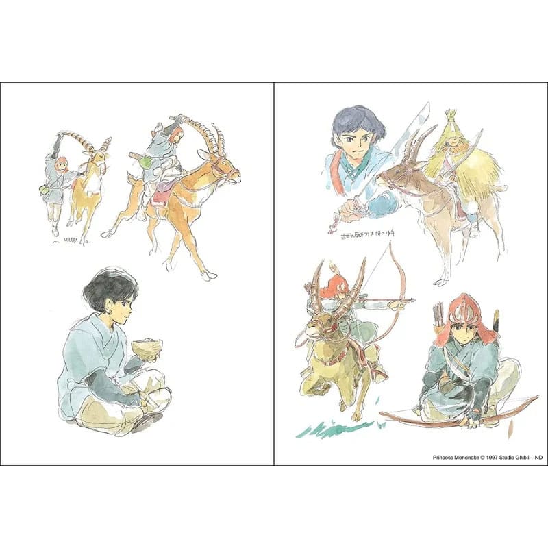 Prinzessin Mononoke Notizbuch San Flexi - Smalltinytoystore