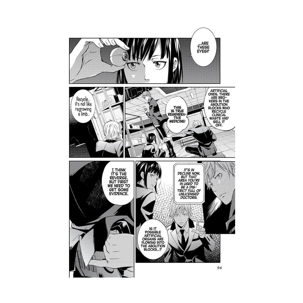 Psycho-Pass: Inspector Shinya Kogami Manga Volume 2 *Englische Version* - Smalltinytoystore