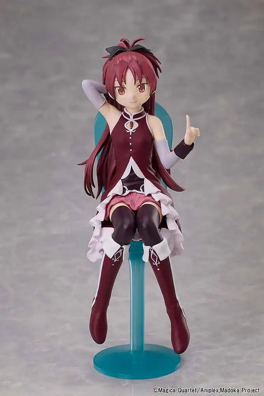 Puella Magi Madoka Magica The Movie: Rebellion PVC Statue Kyoko Sakura Tea Party Cake Song Ver. 18 cm