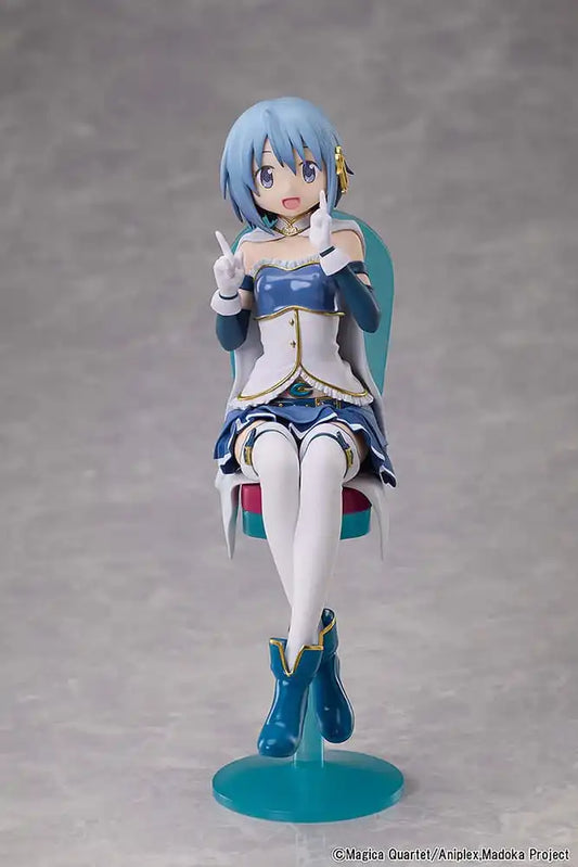 Puella Magi Madoka Magica The Movie: Rebellion PVC Statue Sayaka Miki Tea Party Cake Song Ver. 18 cm