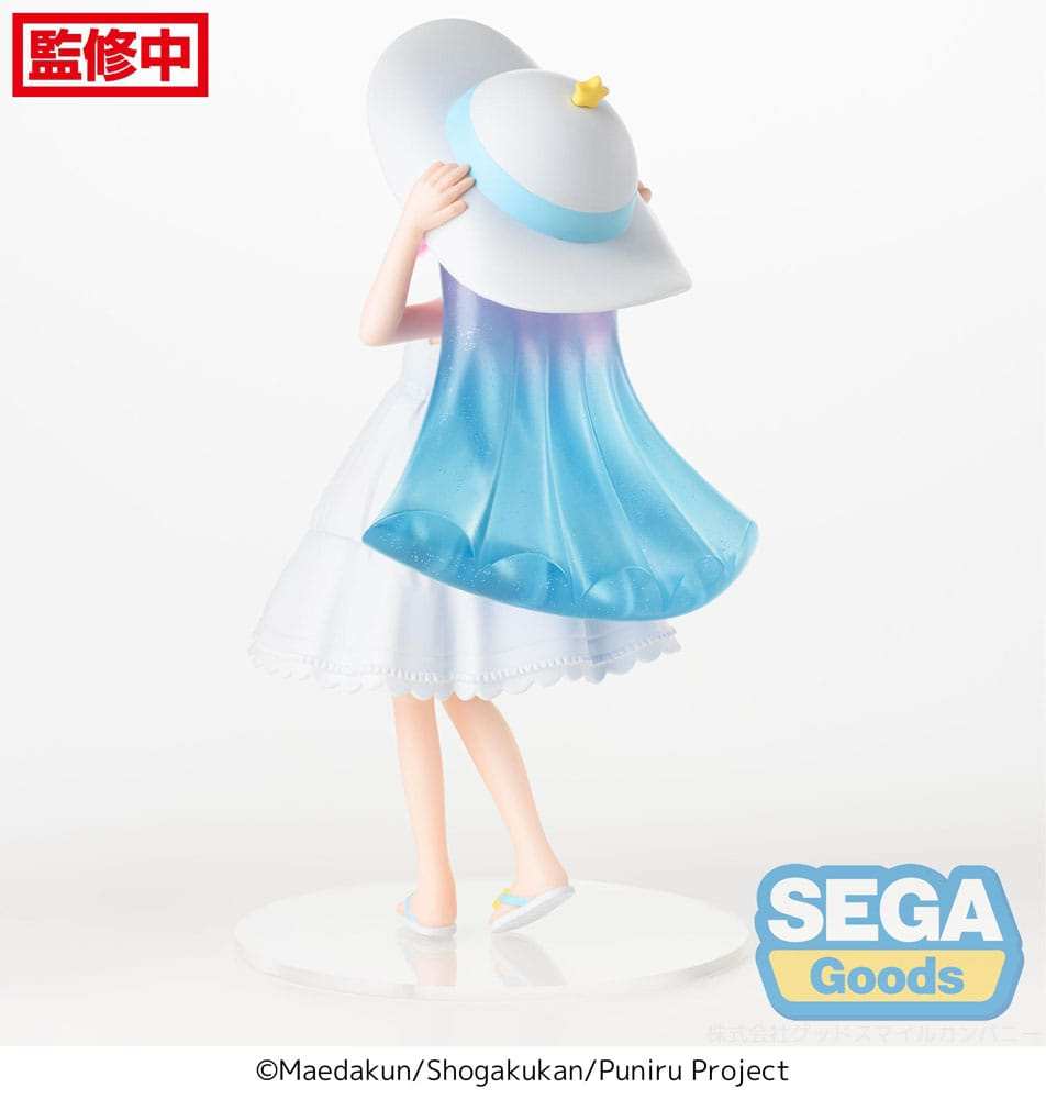 Puniru is a Kawaii Slime Luminasta PVC Statue Puniru A Kawaii Me in the Cool Summer Resort 18 cm - Smalltinytoystore