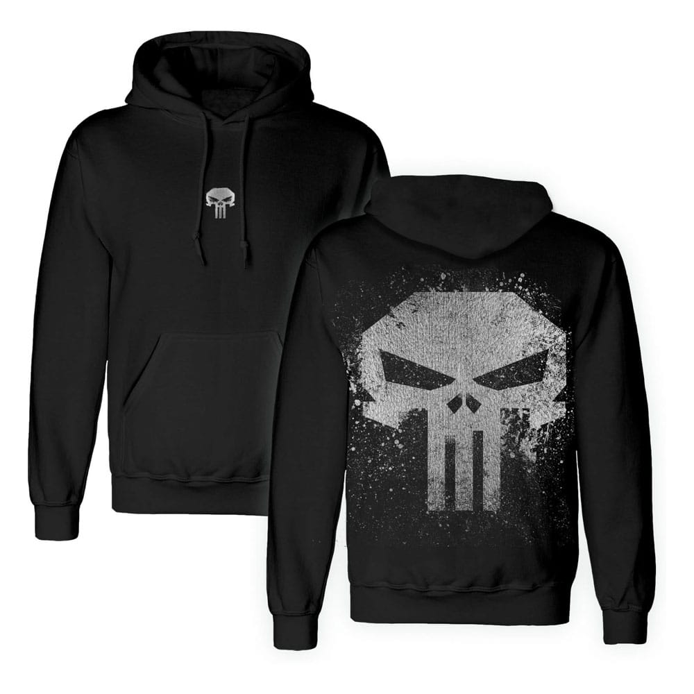 Punisher Kapuzenpullover Skull With Metallic Ink Größe M - Smalltinytoystore