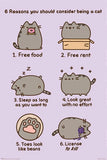 Pusheen Poster Set Reasosn to be a Cat 61 x 91 cm (4) - Smalltinytoystore