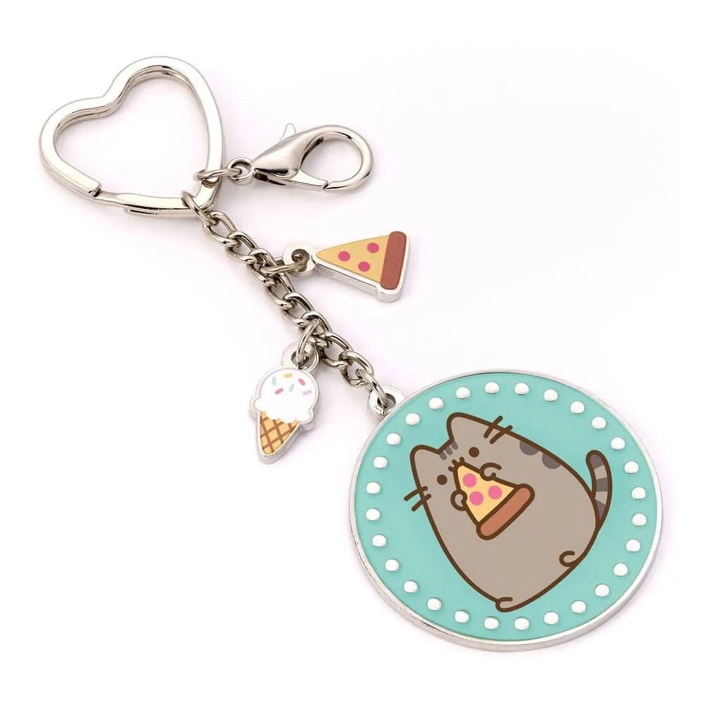 Pusheen Schlüsselanhänger Blue Pizza - Smalltinytoystore