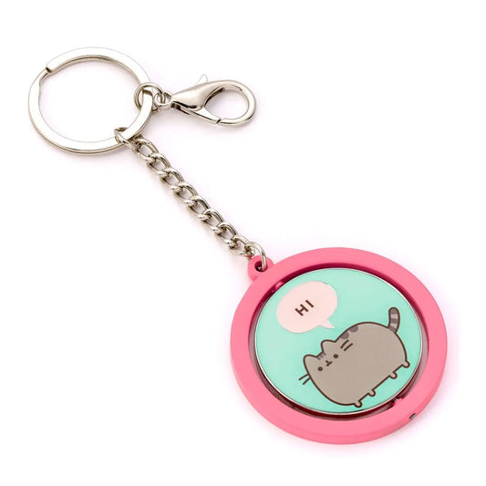 Pusheen Schlüsselanhänger "Hi , Bye" Spinning - Smalltinytoystore
