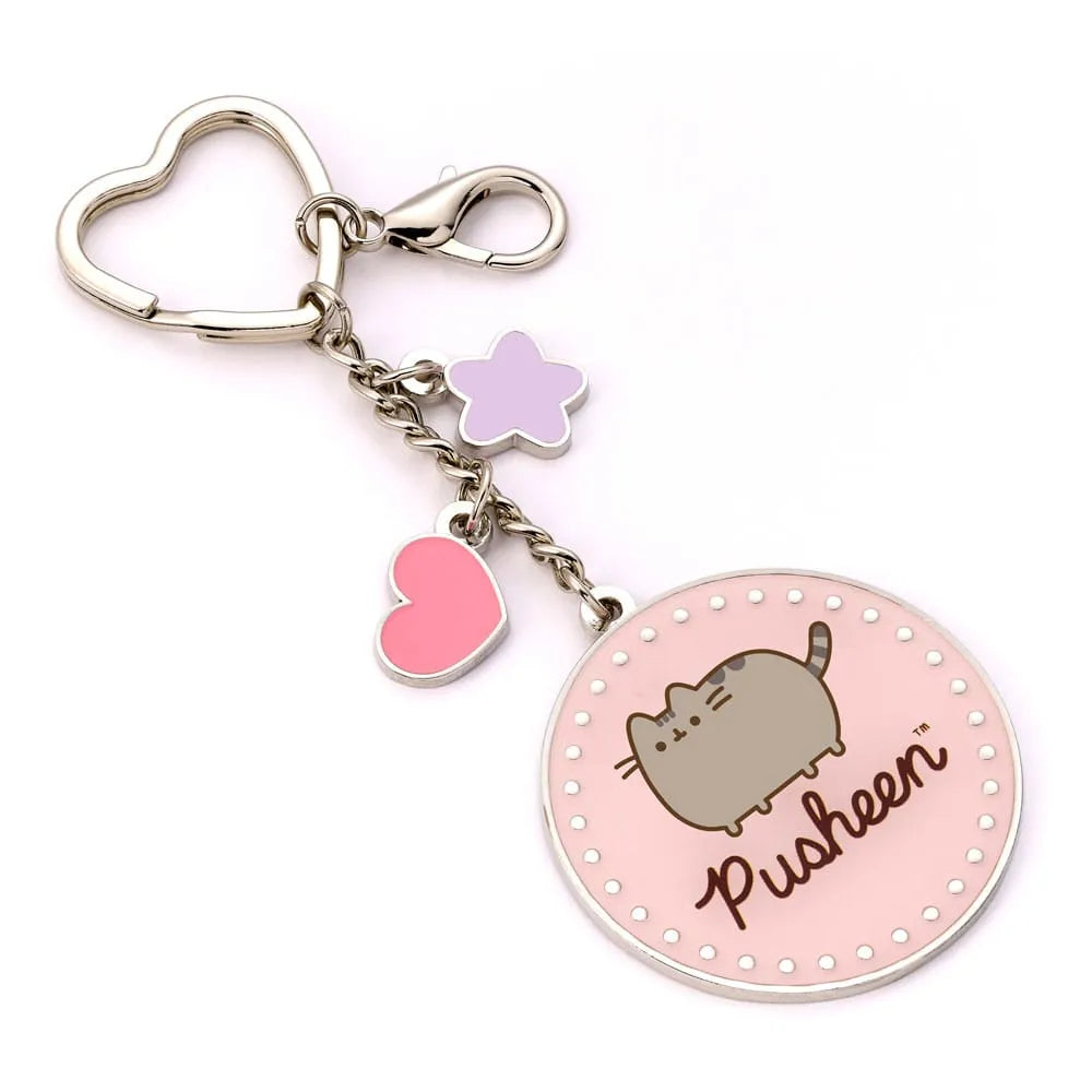 Pusheen Schlüsselanhänger Pink Name - Smalltinytoystore